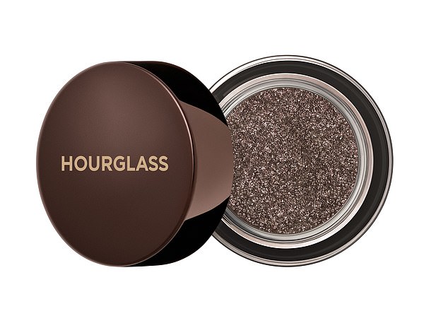 Hourglass Scattered Light Glitter Eyeshadow in Smoke, £28, hourglasscosmetics. co.uk