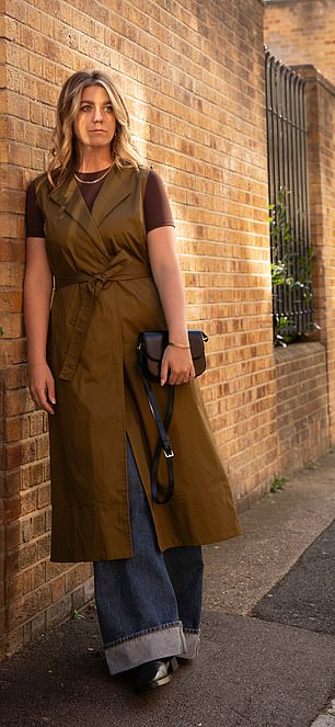 French Connection's convertible style as a sleeveless coat