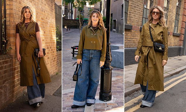 The £165 French Connection trench coat that you can wear three ways and will transform
