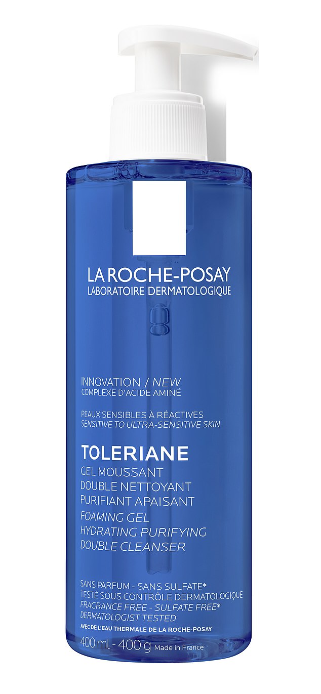 La Roche-Posay Toleriane Foaming Gel Double Cleanser, £24, laroche-posay.co.uk