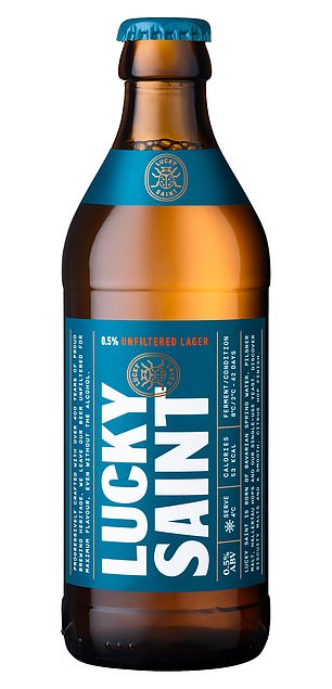 Lucky Saint Unfiltered Lager (0.5%), £1.80, Sainsbury¿s