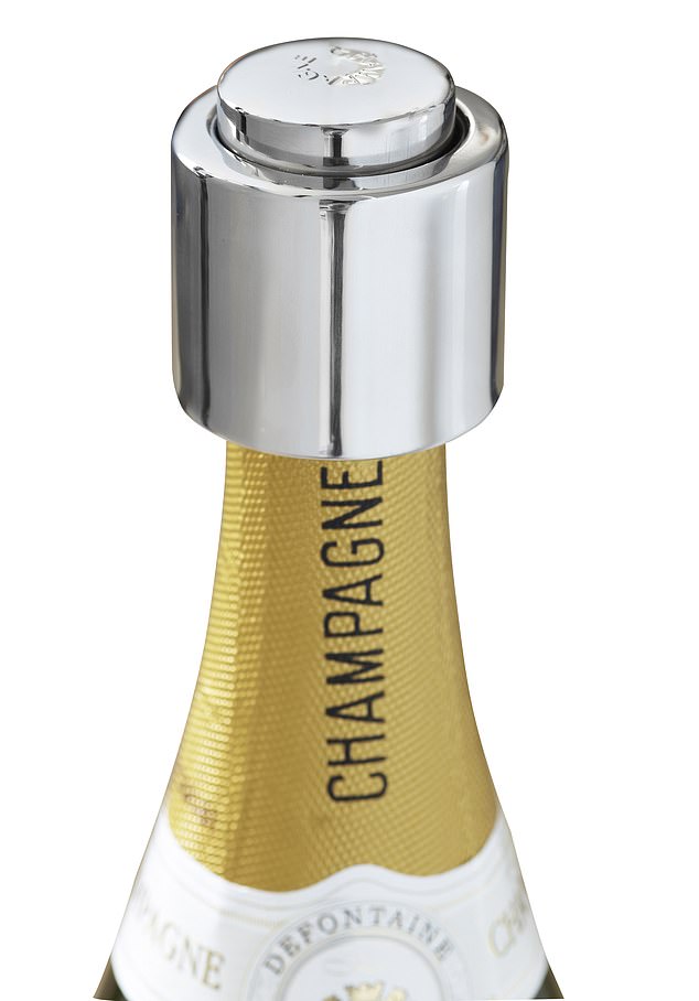 Bubbly Bung Champagne Bottle Stopper, £8.99, all lakeland.co.uk