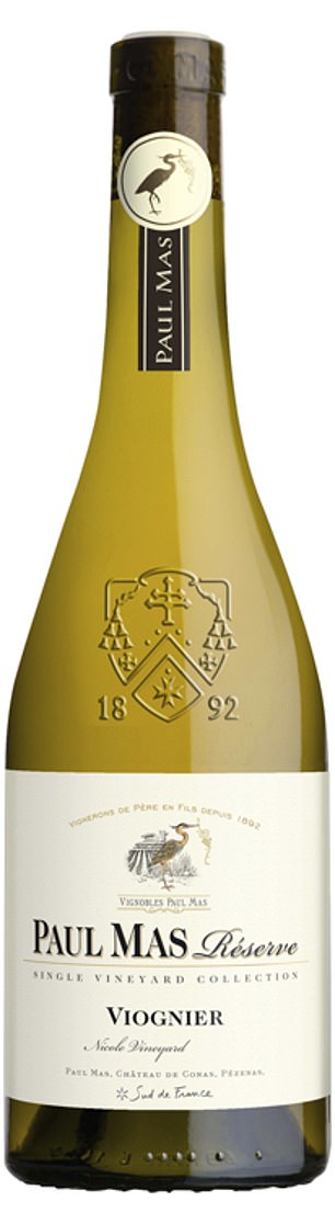 Paul Mas Réserve Viognier 2022 (13%), £10, Tesco