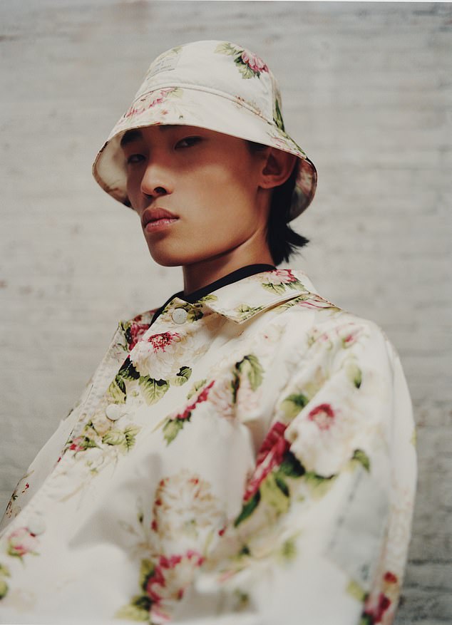 LAURA ASHLEY X RAG & BONE: Hat, £145, and jacket, £580