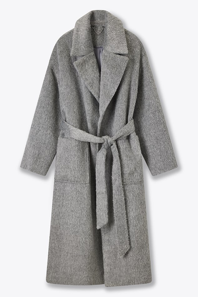 ABBEY CLANCY X F&F: Coat, £45 (available at Tesco stores)