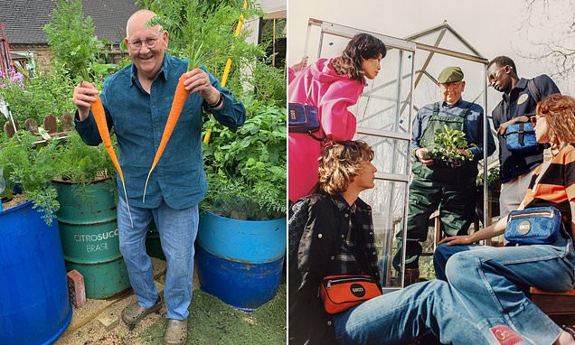 MEET FASHION'S UNLIKELY MUSE: How did retiree vegetable gardener GERALD STRATFORD become