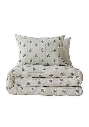 Double duvet cover and two pillowcases, £22.50, marksandspencer.com