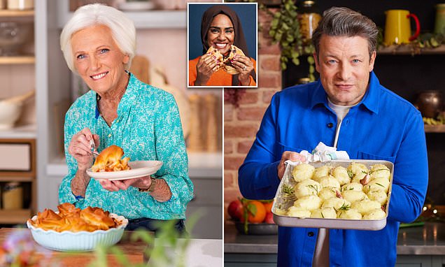 Mary Berry goes back to basics, while Jamie Oliver gets tasty in record time - and Nadiya