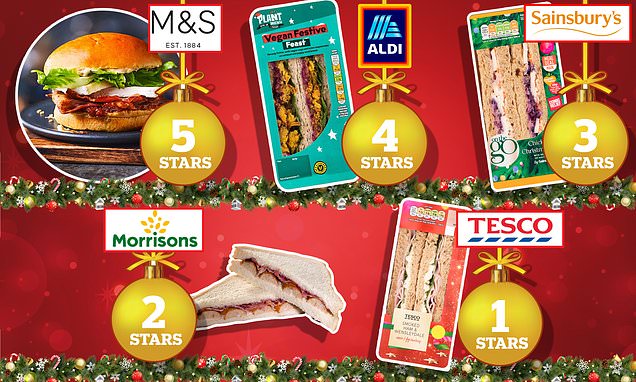 The great Christmas sandwich taste test! FEMAIL tries 45 sarnies and wraps from